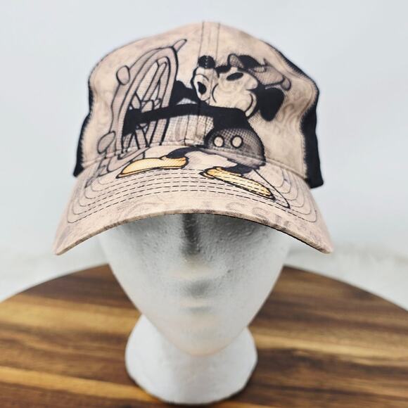 Walt Disney World Steamboat Willie (Mickey Mouse) Women\'s Adjustable Adult Hat